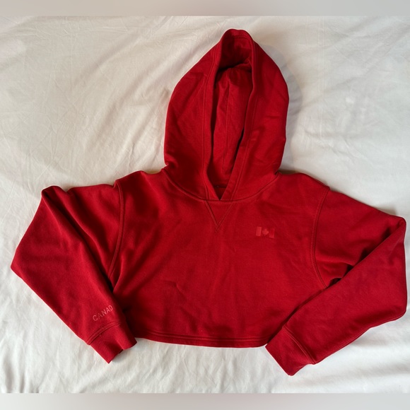 Lululemon team Canada cropped hoodie - Picture 2 of 4